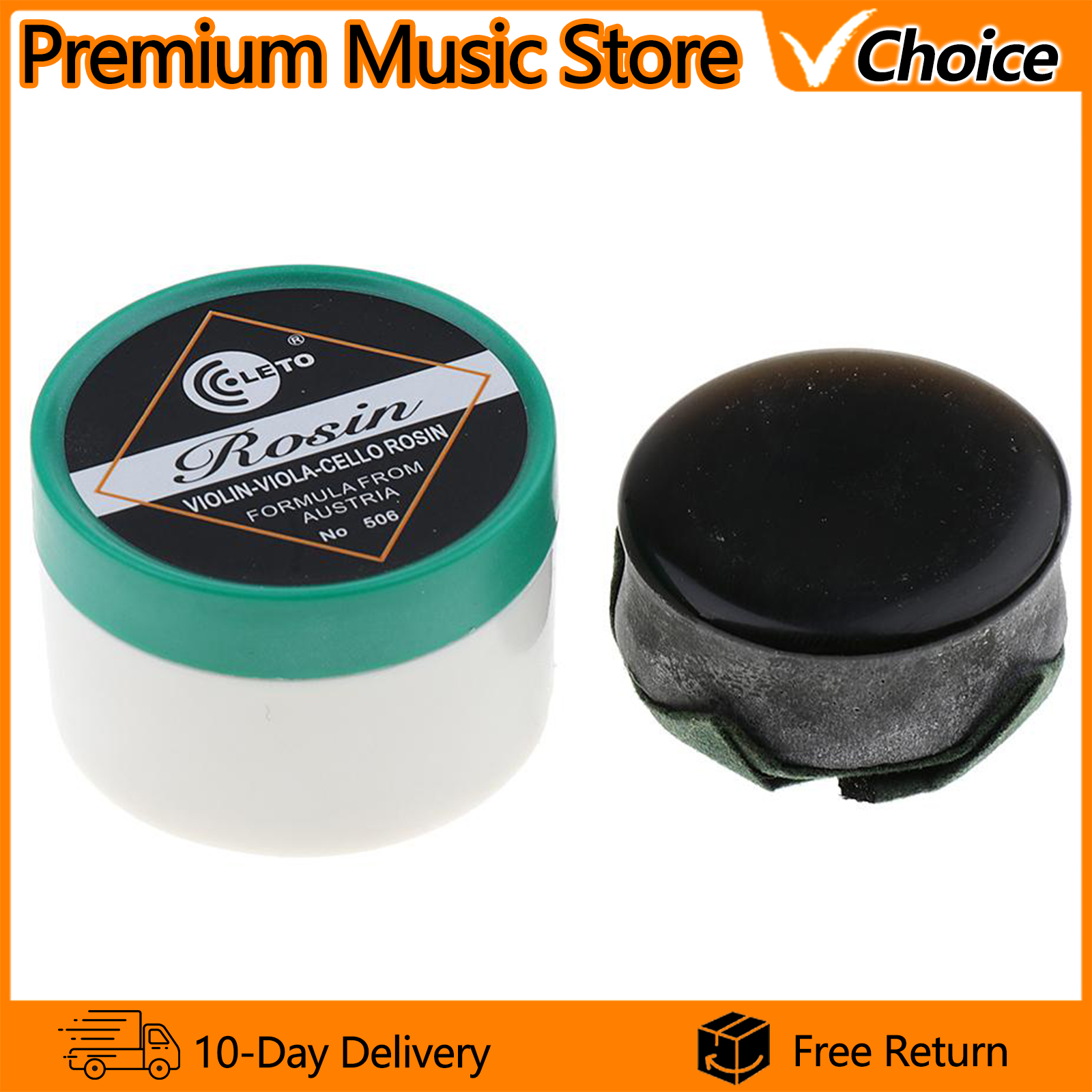 Violin Rosin Bow - LETO Violin Resin Rosin Violin Viola