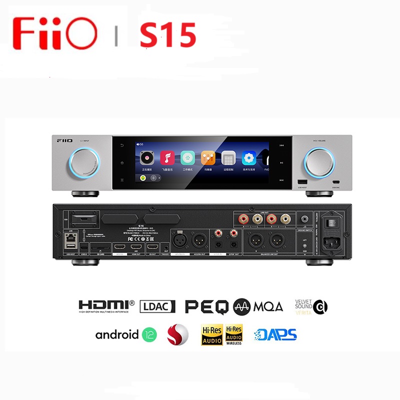 Audio Music Mp3 Free - FiiO S15 Desktop Hi-Res Audio Music