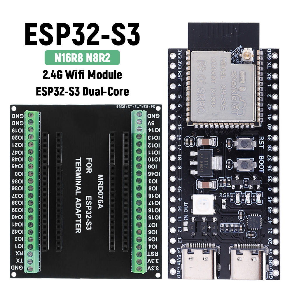 Audio Music Converter - ESP32 S3 N16R8 N8R2 Dual Type-C