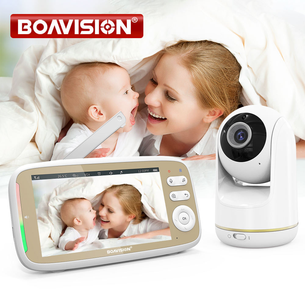Audio Music Videos - VB803 Baby Monitor 5 Inch 720P