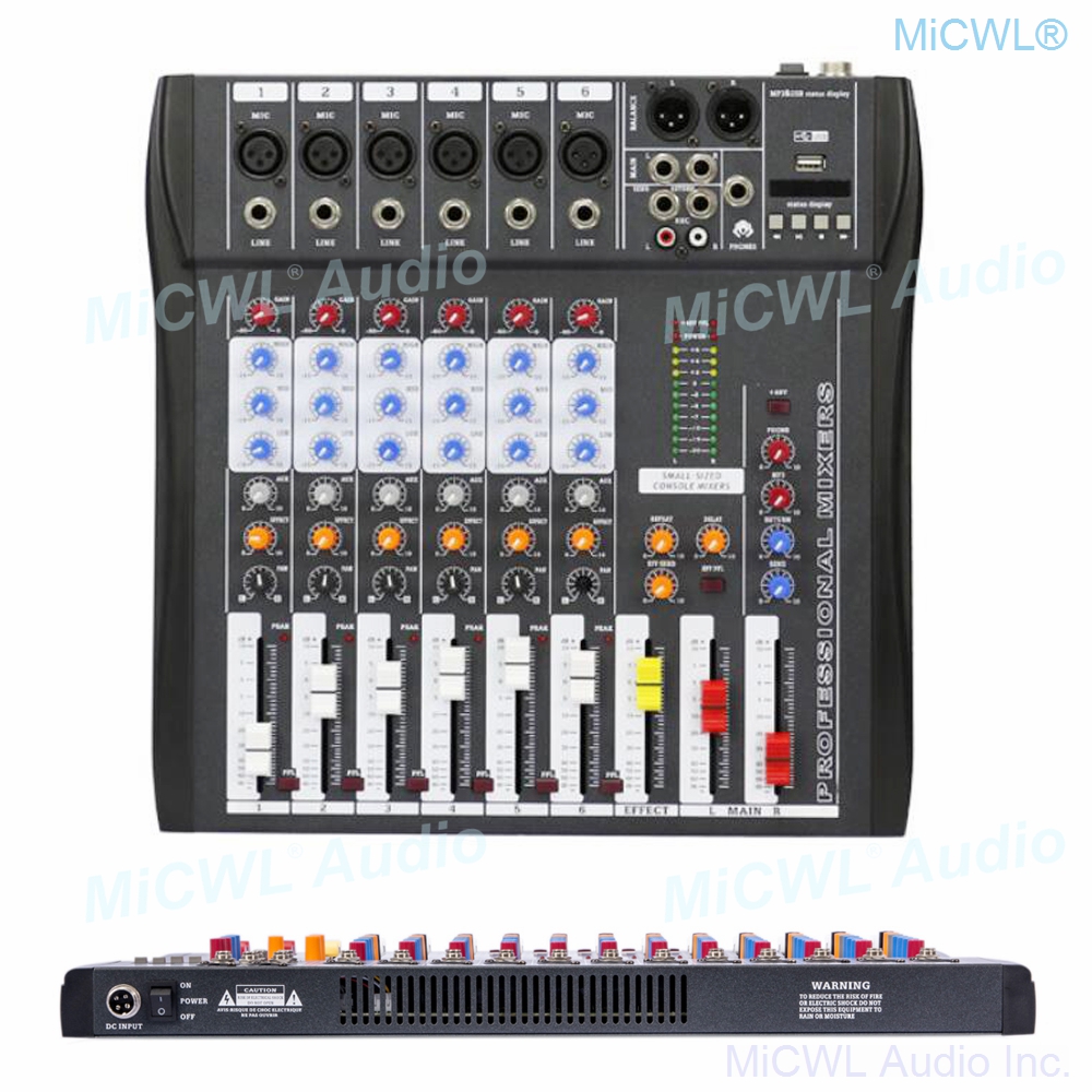 Audio Music Mp3 Free - Audio-Mixer MiCWL 6 Channel Bluetooth Music