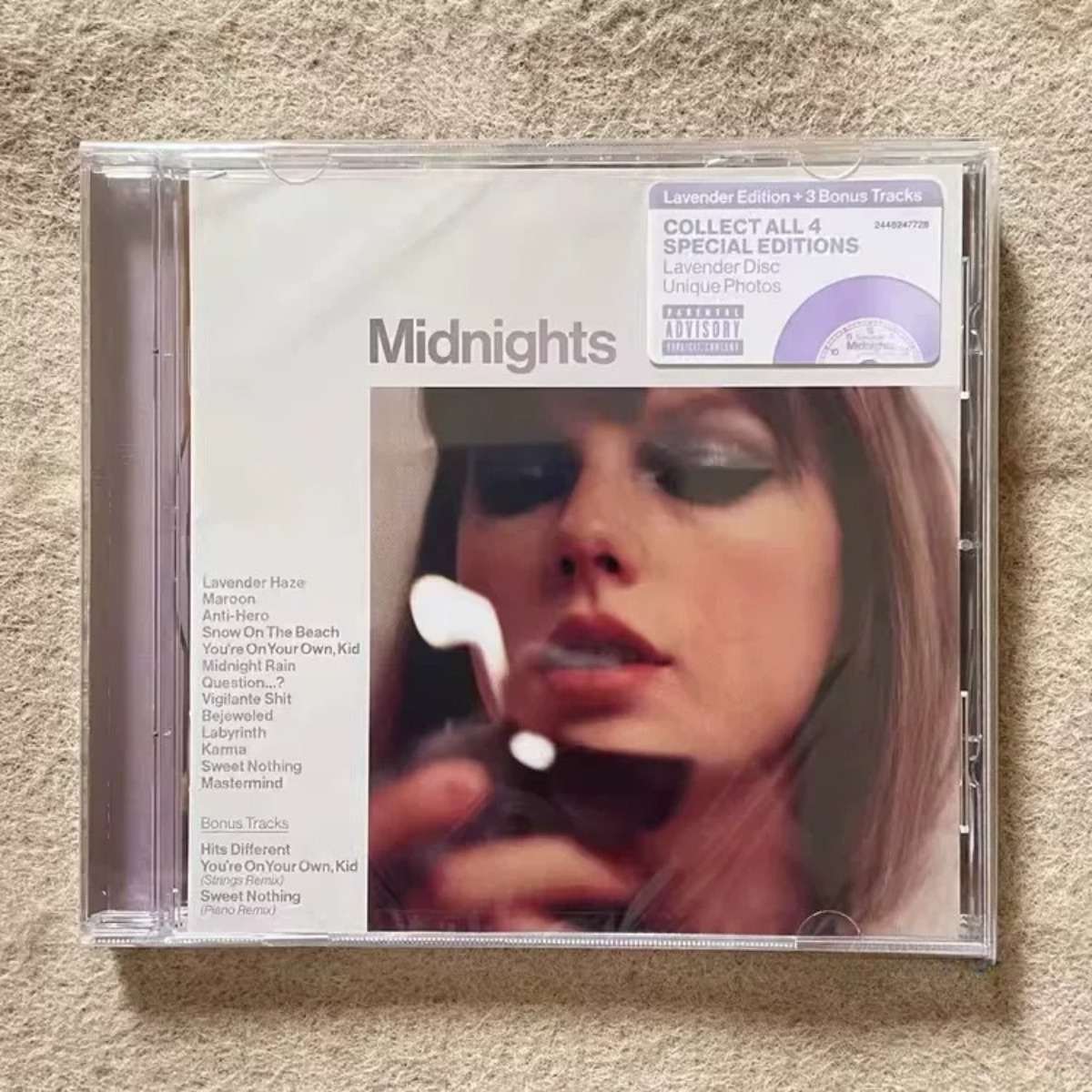 Audio Music For - Midnights Lavender Special Edition 3 Bonus