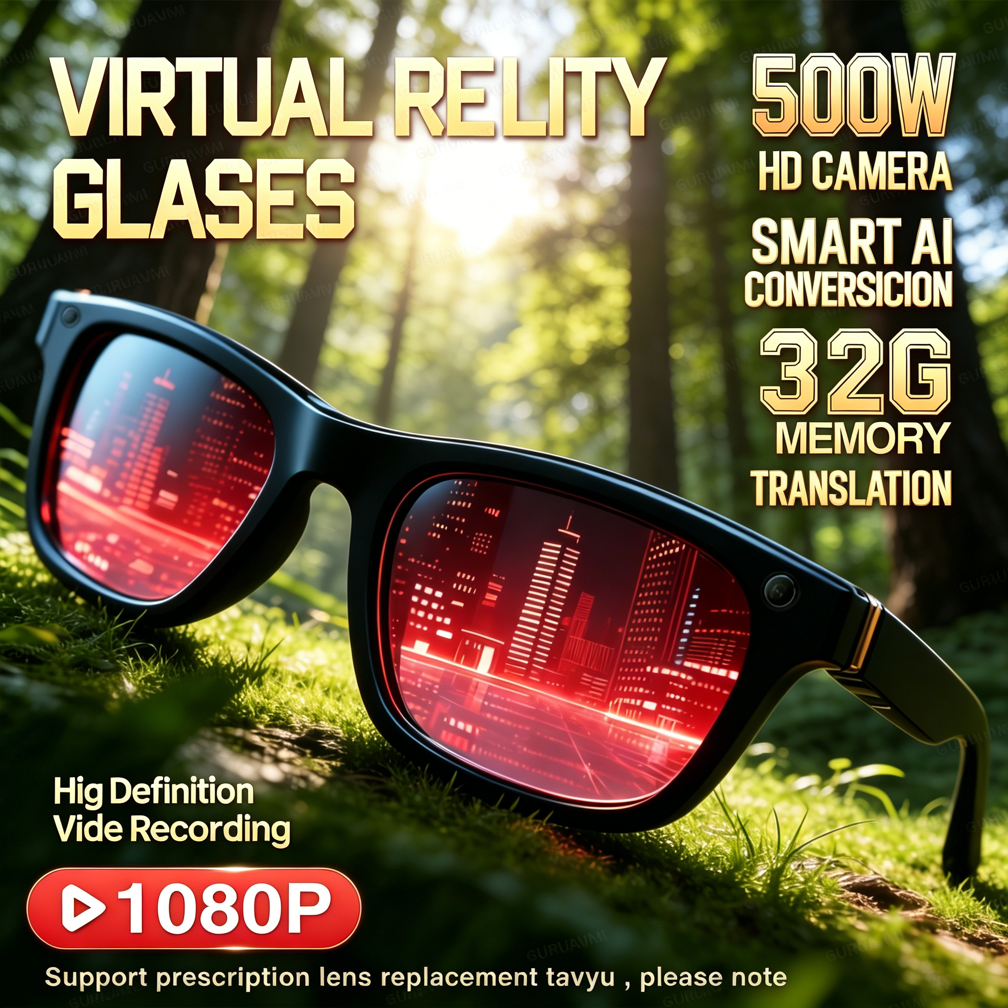 Audio Music Videos - 2026 New AI Smart Glasses with