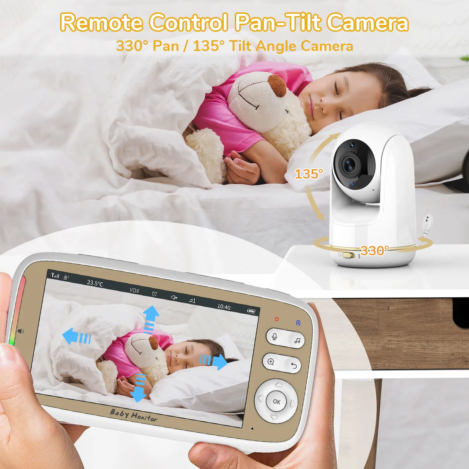 VB803 PRO Baby Monitor with 2p - Audio Music Videos incelemesi ve fiyatı