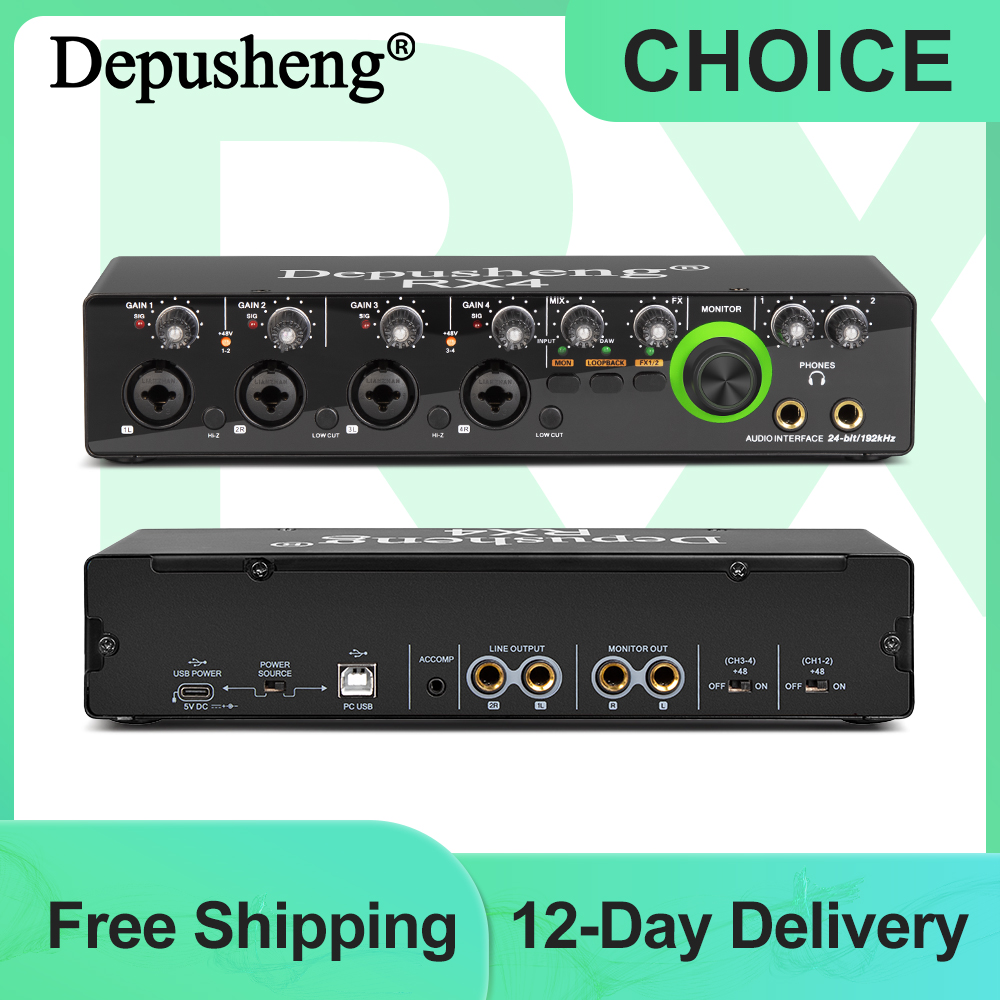 Depusheng Audio Interface RX4  - Audio Music Converter incelemesi ve fiyatı