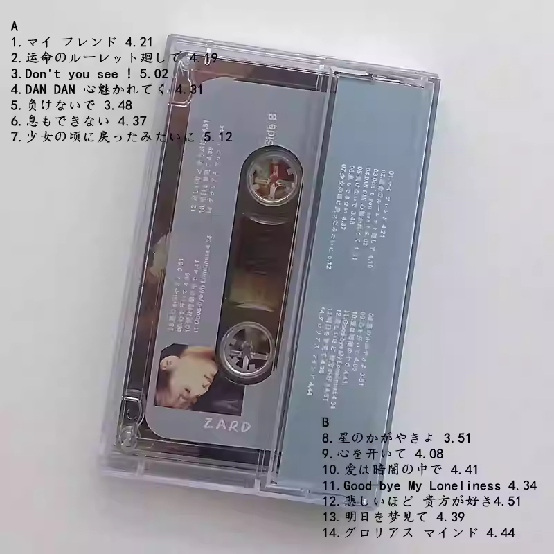 J-Pop Album ZARD Cassette Tape - Audio Music For incelemesi ve fiyatı