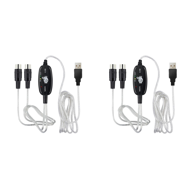 B50B-2X USB To MIDI 5Pin Cable - Audio Music Edit incelemesi ve fiyatı