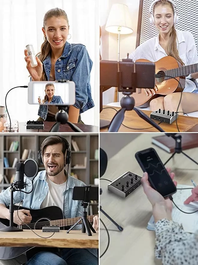 Synco MC3 Lite Audio Mixer 4 C - Audio Music Videos incelemesi ve fiyatı