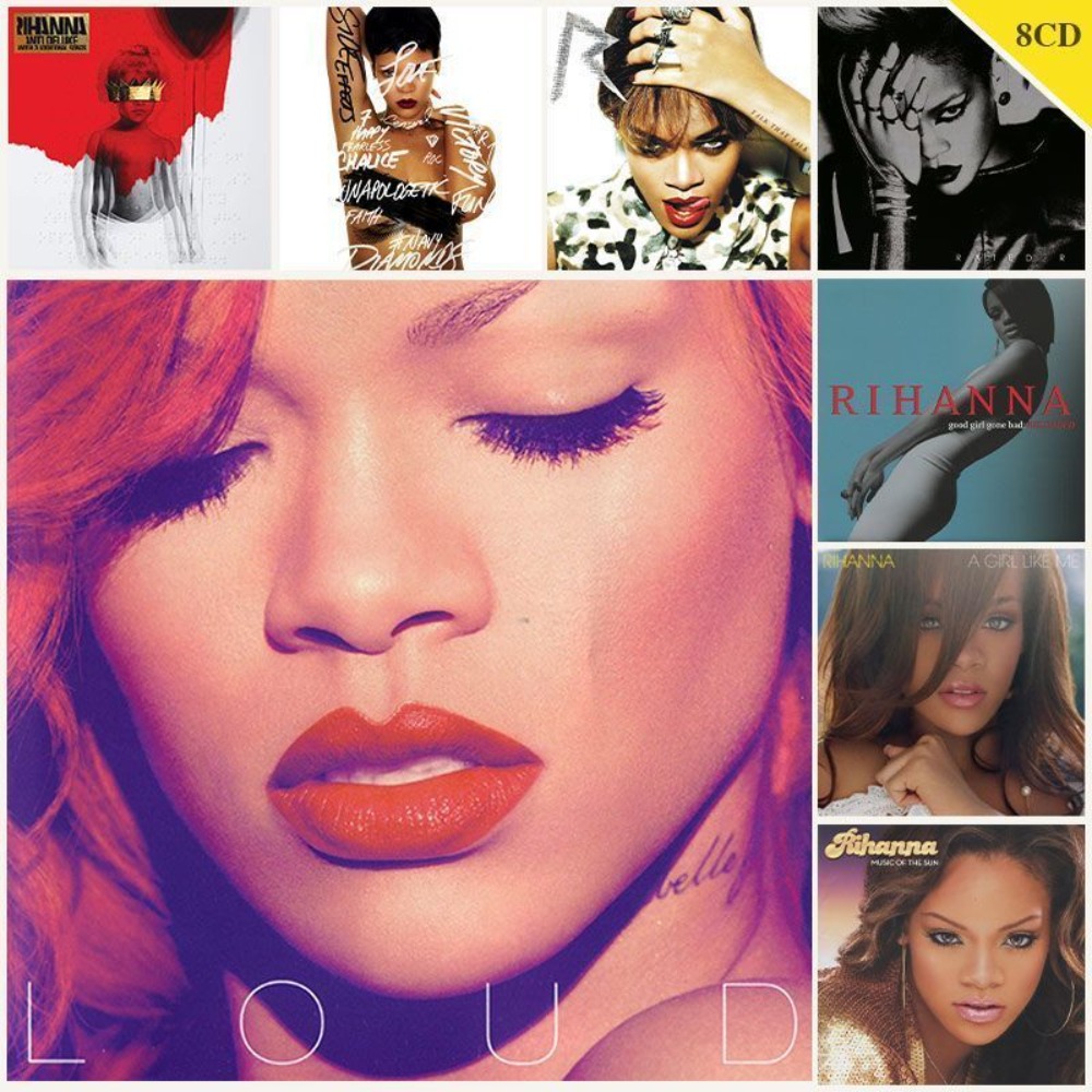 Rihanna 8CD（only Disc）Collecti - Audio Music Only incelemesi ve fiyatı