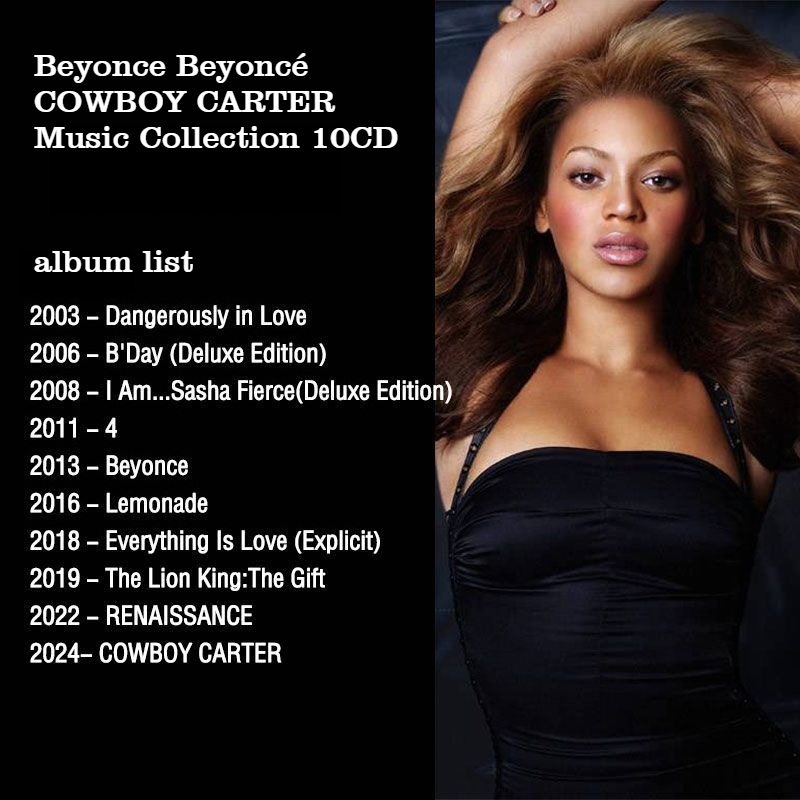 Beyonce 10CD Music Album Colle - Audio Music Only incelemesi ve fiyatı