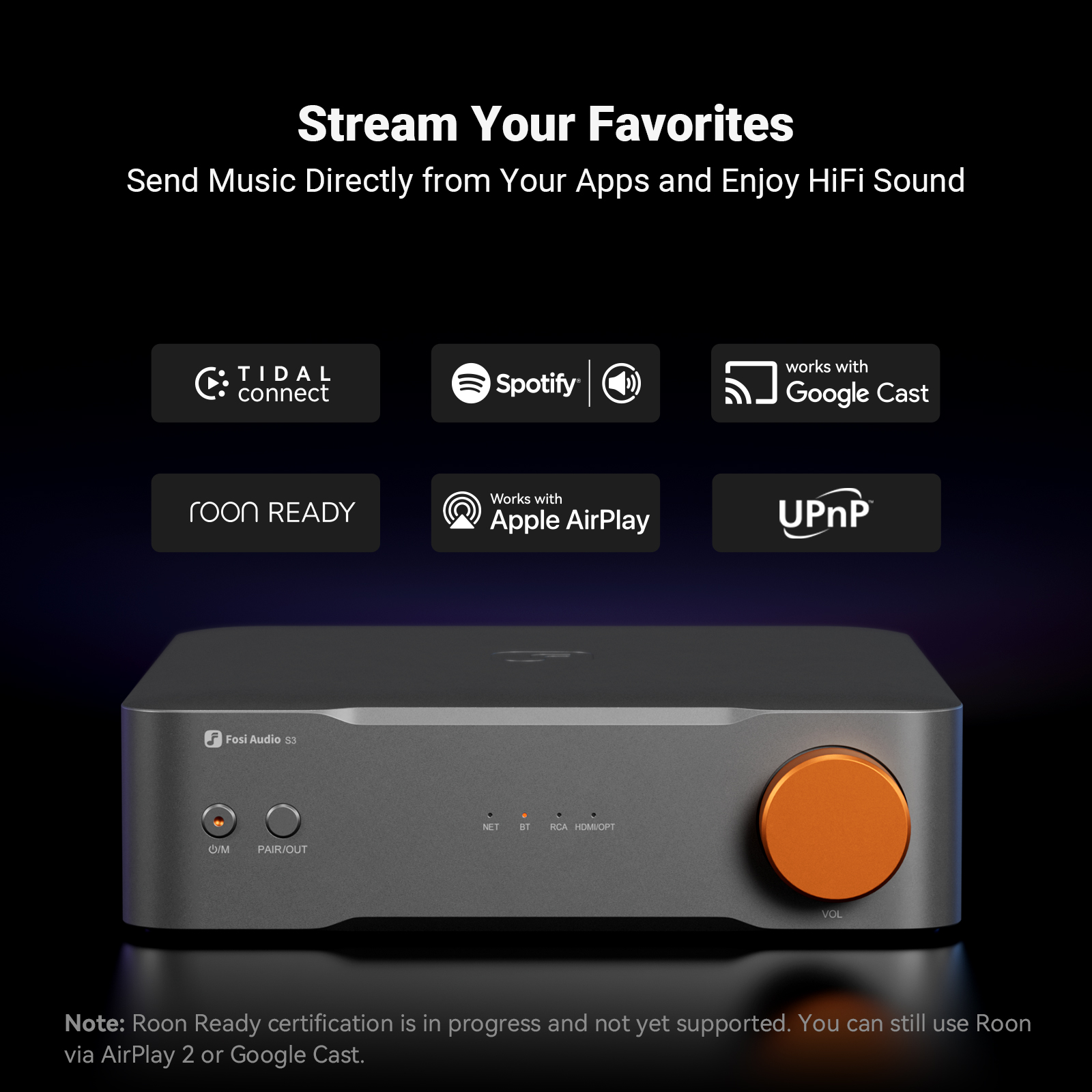 Fosi Audio Hi-Res Music Stream - Audio Music Mp3 Free incelemesi ve fiyatı
