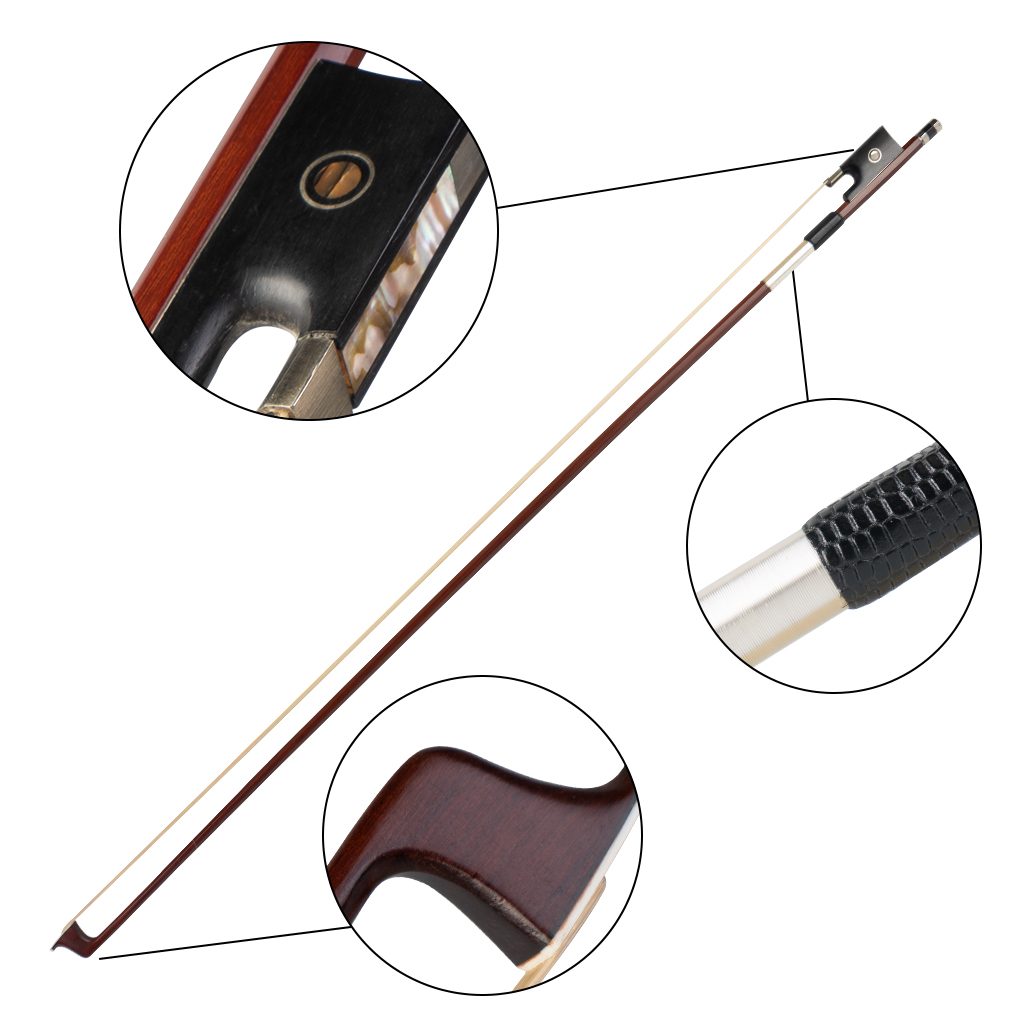 Mugig 4/4 Violin Bow Brazilwoo - Violin Rosin Bow incelemesi ve fiyatı