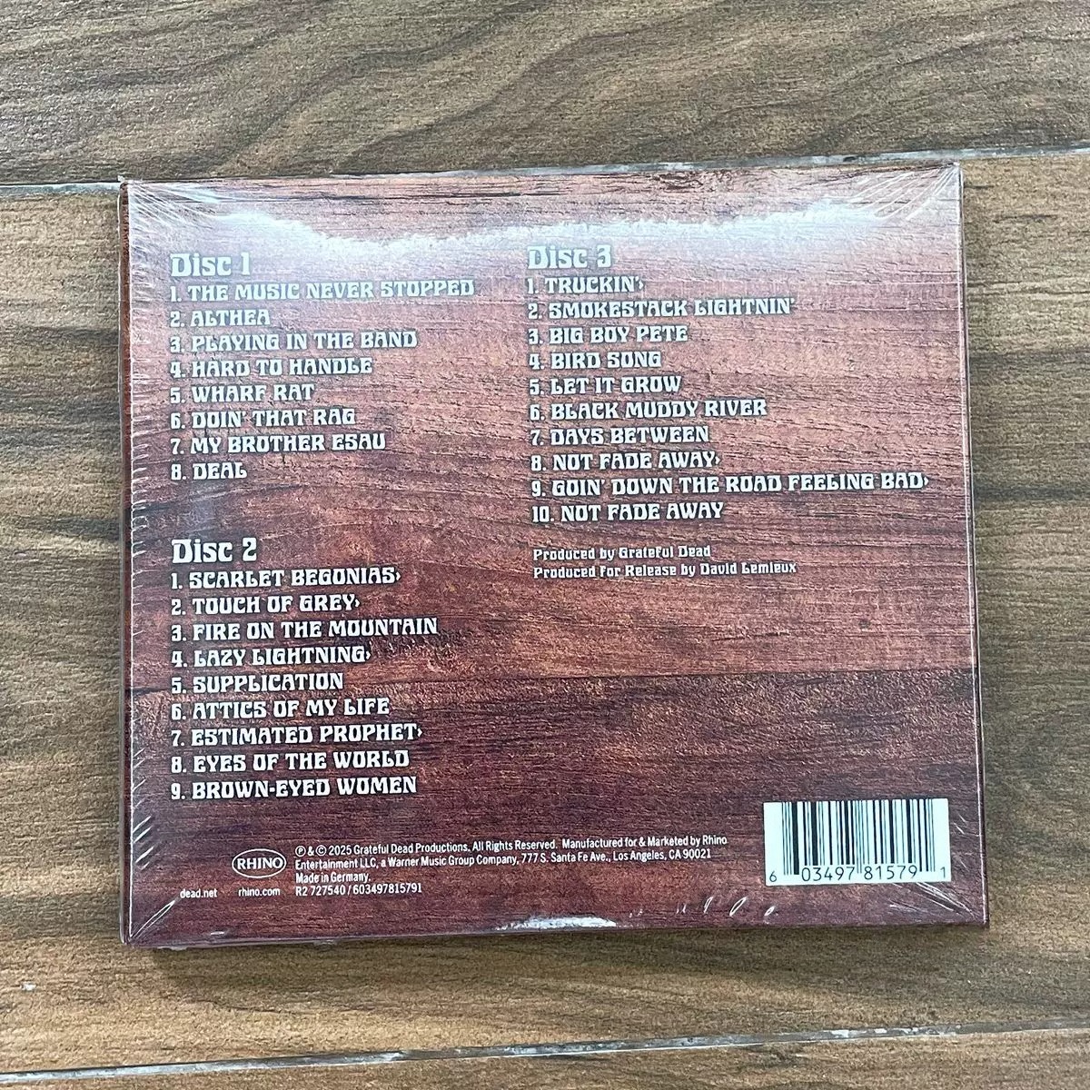 Grateful Dead The Music Never  - Audio Music Edit incelemesi ve fiyatı