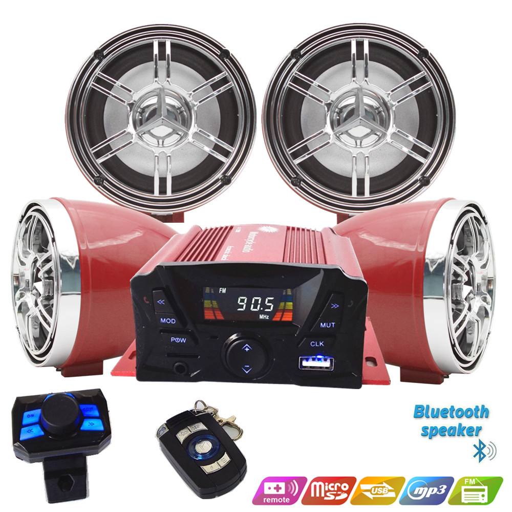 12V 4 Channel UTV ATV Golf Car - Audio Music Mp3 Free incelemesi ve fiyatı