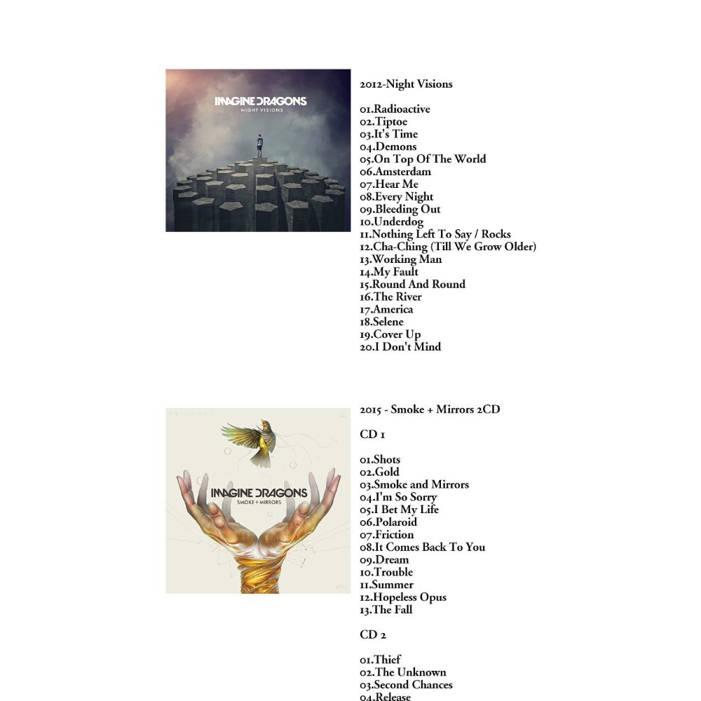 Imagine Dragons Music Collecti - Audio Music Only incelemesi ve fiyatı