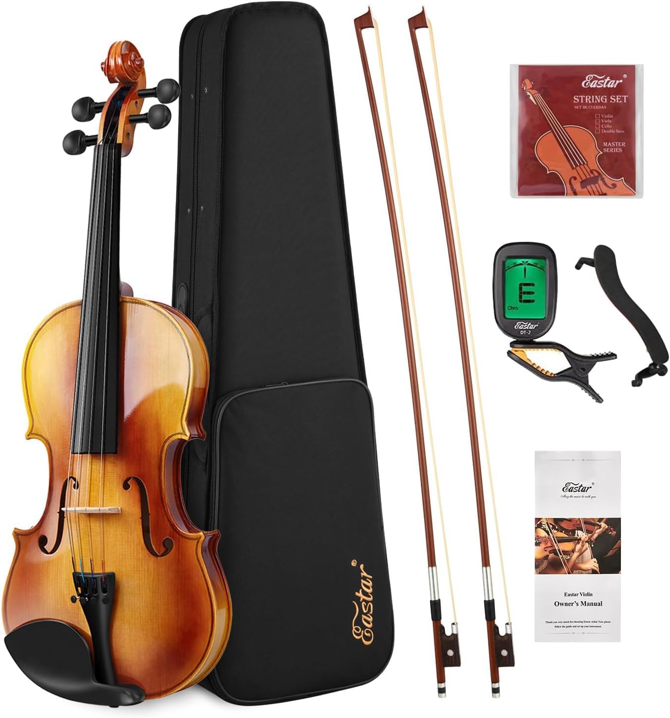 Eastar 4/4 violin set, full-si - Violin Rosin Bow incelemesi ve fiyatı