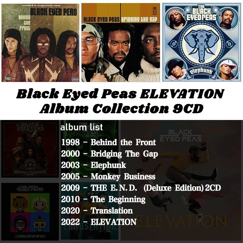 Black Eyed Peas Complete 9CD M - Audio Music Only incelemesi ve fiyatı