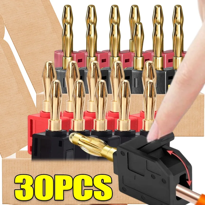 4mm 32A No Solder Banana Plug  - Audio Music Test incelemesi ve fiyatı