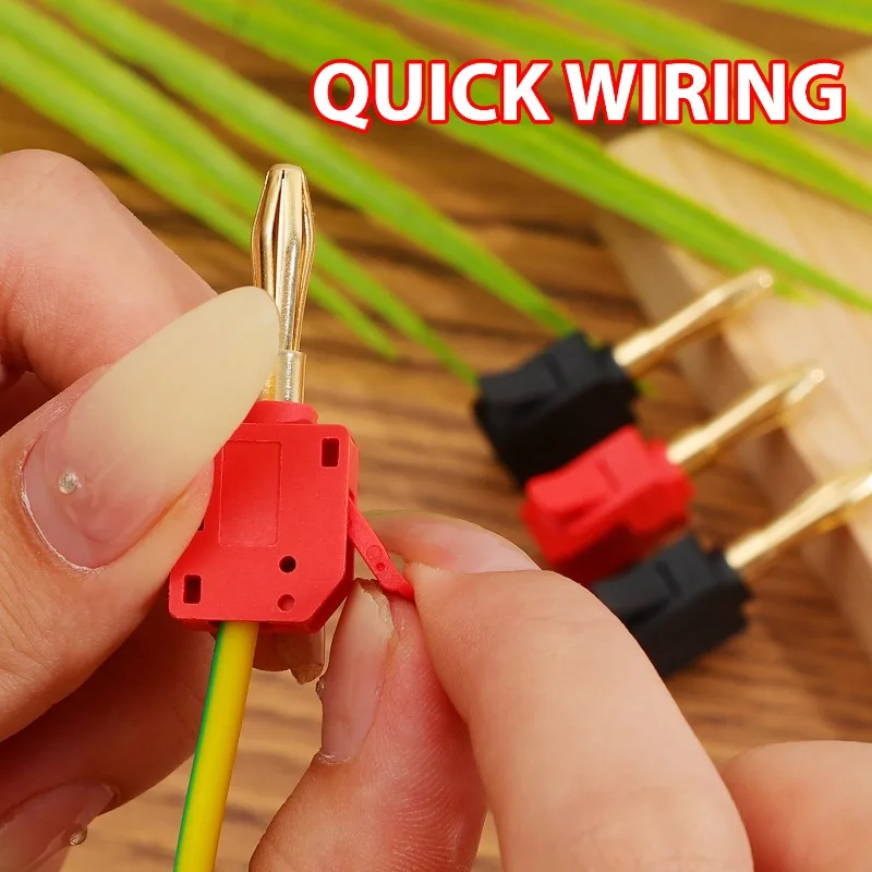4mm 32A No Solder Banana Plug  - Audio Music Test incelemesi ve fiyatı