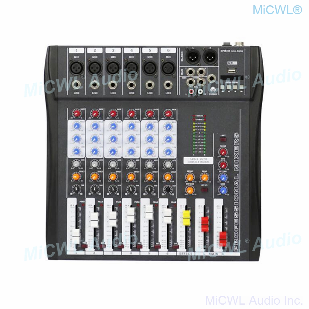 Audio-Mixer MiCWL 6 Channel Bl - Audio Music Mp3 Free incelemesi ve fiyatı