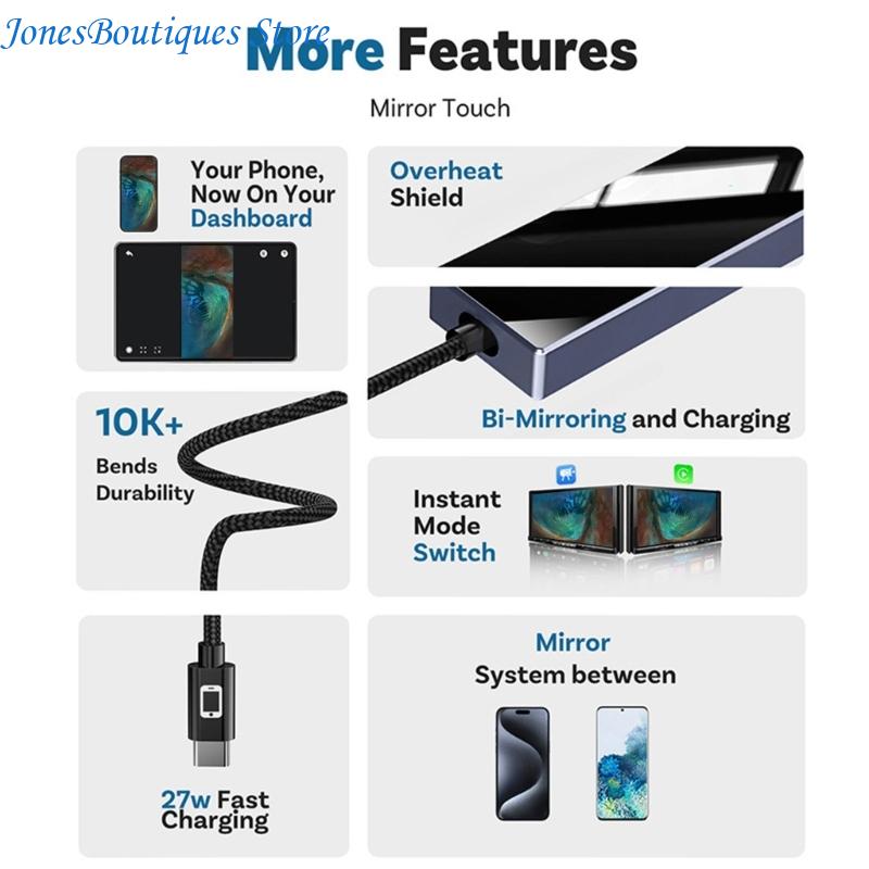 Box Radio Mirroring Link 720P  - Audio Visualizer Music Player incelemesi ve fiyatı