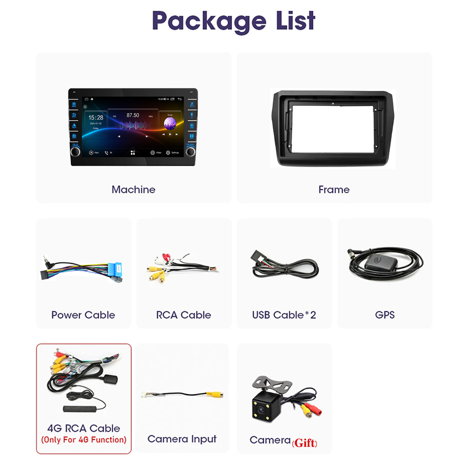 8G Ram 128GB Android 14 Car Ra - Audio Music Hindi incelemesi ve fiyatı