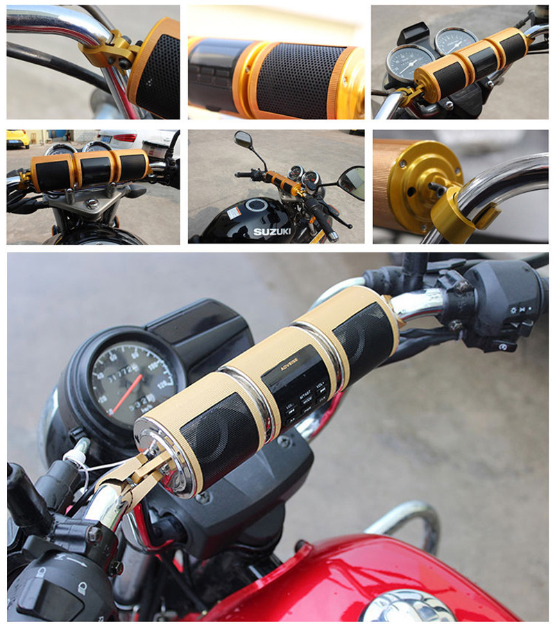 Motorcycle Audio FM Radio AUX  - Audio Music Mp3 Free incelemesi ve fiyatı