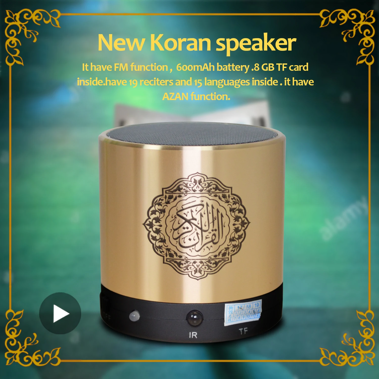 Quran Azan Koran Islamic Musli - Audio Music Islamic incelemesi ve fiyatı
