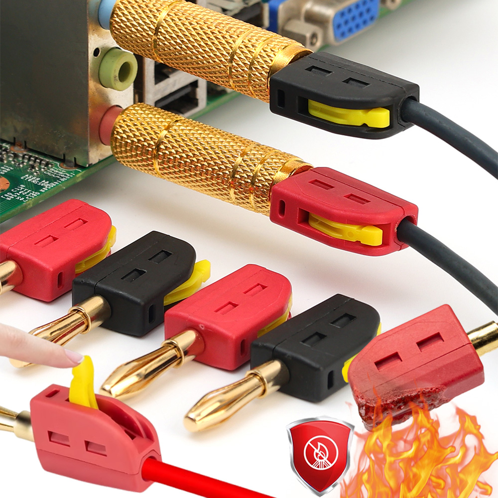 No Solder Banana Plug Quick Wi - Audio Music Test incelemesi ve fiyatı