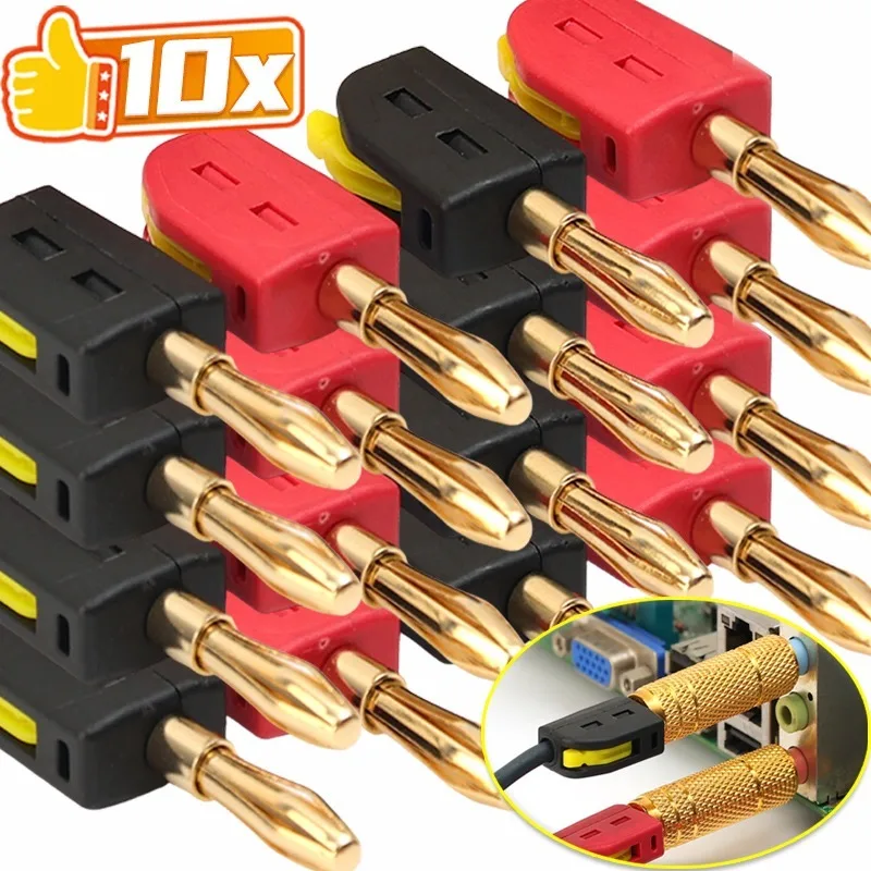 No Solder Banana Plug Quick Wi - Audio Music Test incelemesi ve fiyatı