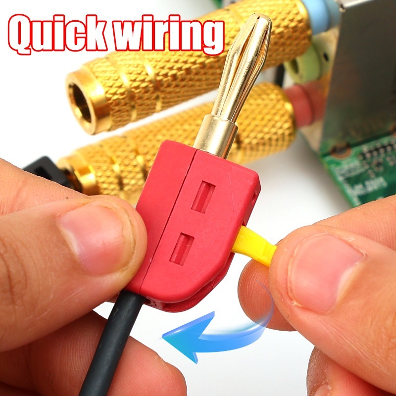 No Solder Banana Plug Quick Wi - Audio Music Test incelemesi ve fiyatı