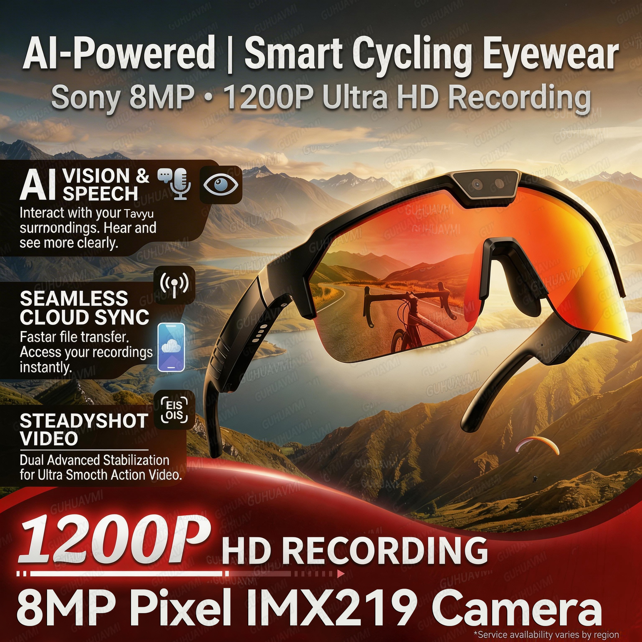 2026New AI Smart Glasses 1200P - Audio Music Videos incelemesi ve fiyatı