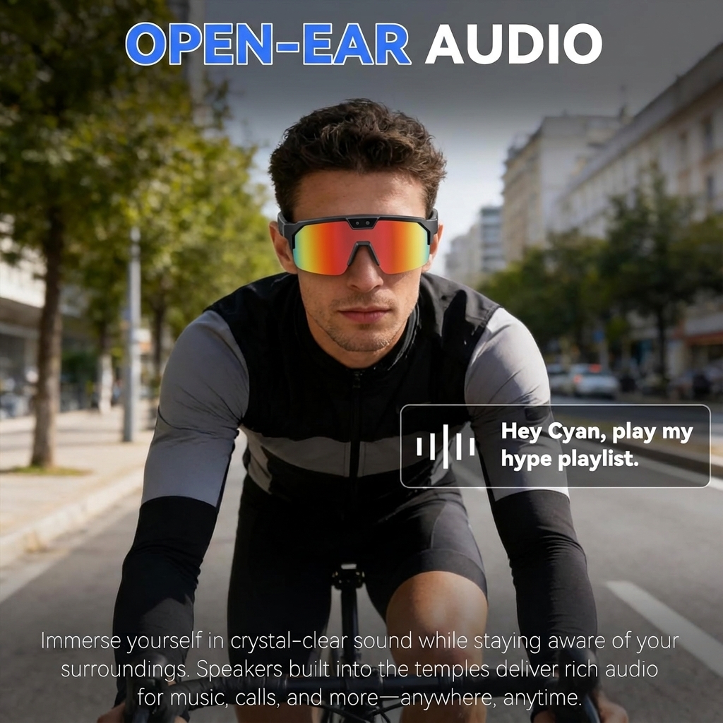 2026New AI Smart Glasses 1200P - Audio Music Videos incelemesi ve fiyatı