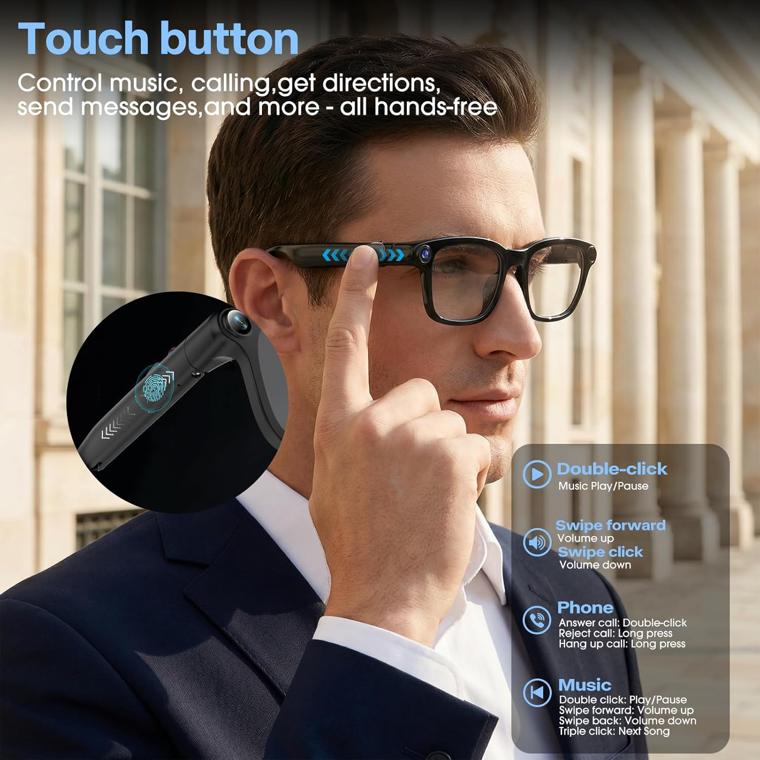 2026 New HD Smart Audio Glasse - Audio Music Videos incelemesi ve fiyatı
