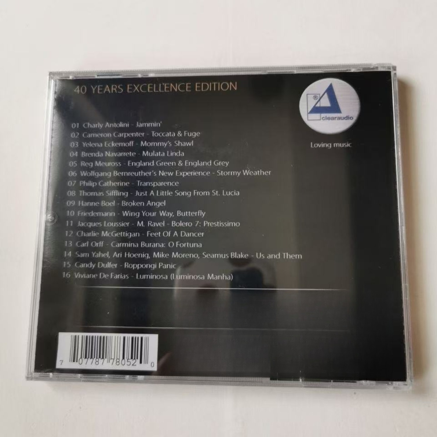 Audiophile HQ CD Clearaudio 40 - Audio Music Test incelemesi ve fiyatı