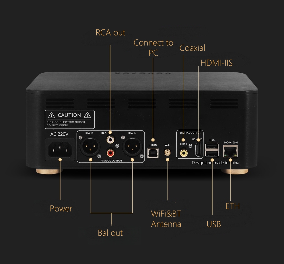 VOVOFOX-HiFi  Lossless Music P - Audio Music Mp3 Free incelemesi ve fiyatı