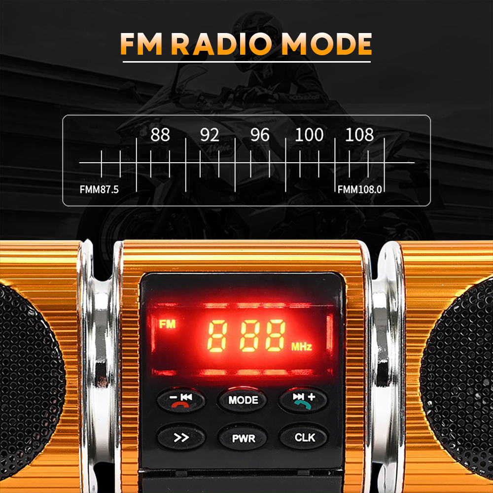 Motorcycle Audio FM Radio, USB - Audio Music Mp3 Free incelemesi ve fiyatı