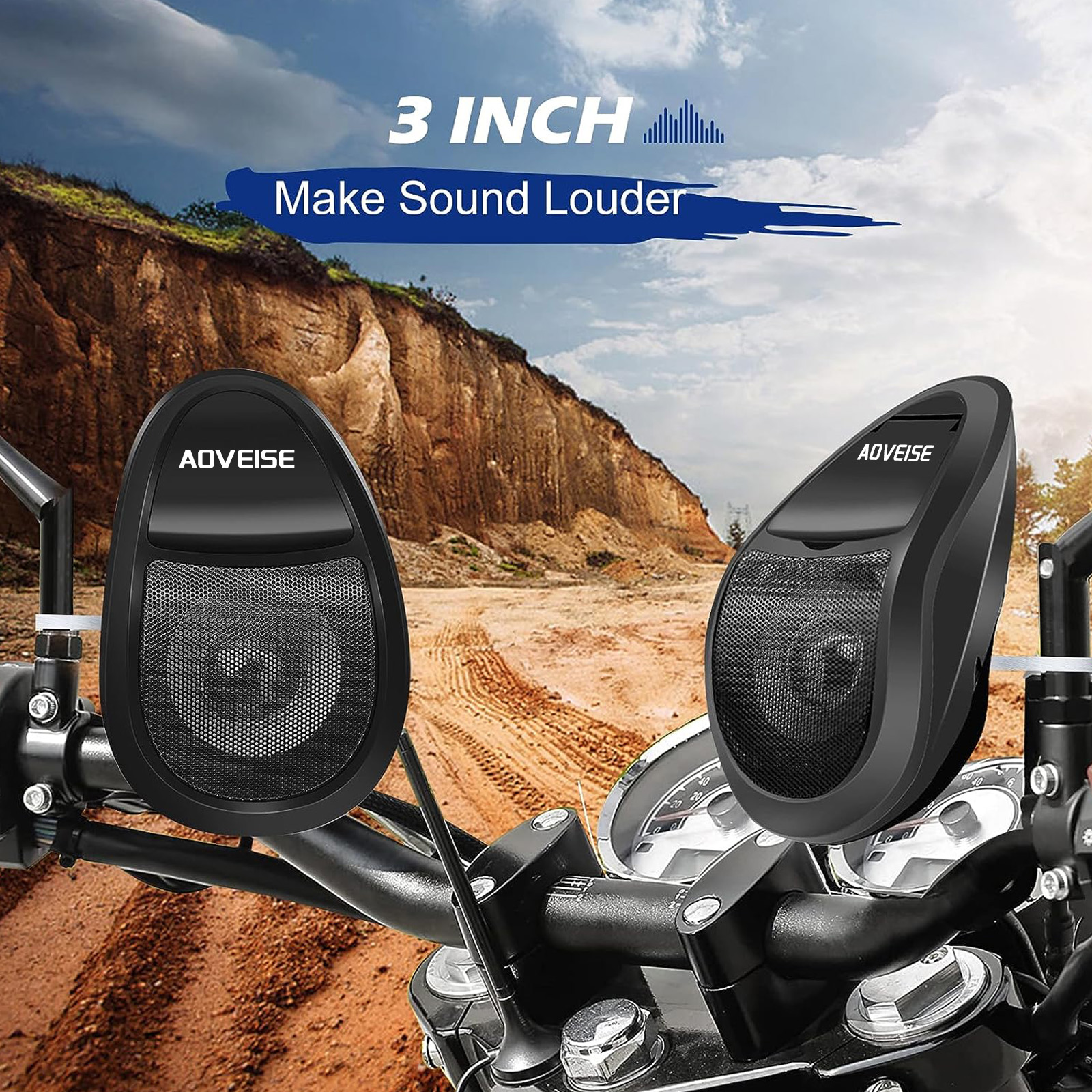 Waterproof Moto Bluetooth comp - Audio Music Mp3 Free incelemesi ve fiyatı