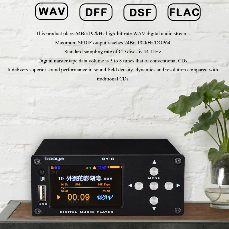 BY-C1 Lossless Digital Audio P - Audio Music Mp3 Free incelemesi ve fiyatı
